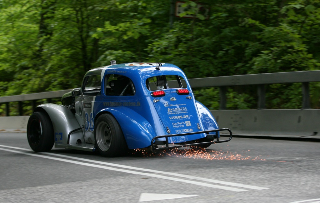 Bybanen giver nogle fine ekstraeffekter.
(Foto: Motorsporten.dk)